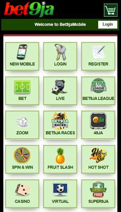 bet9ja shop old mobile